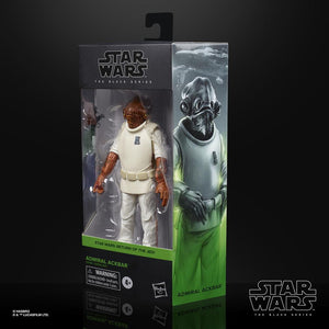 Hasbro STAR WARS - The Black Series 6" NEW PACKAGING - WAVE 1 - Admiral Ackbar (ROTJ) figure 01 - STANDARD GRADE