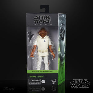 Hasbro STAR WARS - The Black Series 6" NEW PACKAGING - WAVE 1 - Admiral Ackbar (ROTJ) figure 01 - STANDARD GRADE