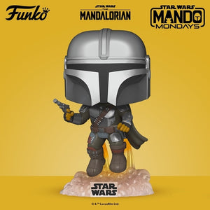 FUNKO POP! - Star Wars: The Mandalorian - THE MANDALORIAN (Flying) - SPECIAL EDITION pop! vinyl figure #408