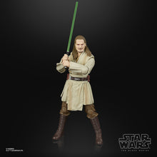 Load image into Gallery viewer, Hasbro STAR WARS - The Black Series 6&quot; - LUCASFILM 50th Anniversary - Qui-Gon Jinn (The Phantom Menace) Exclusive action figure - STANDARD GRADE