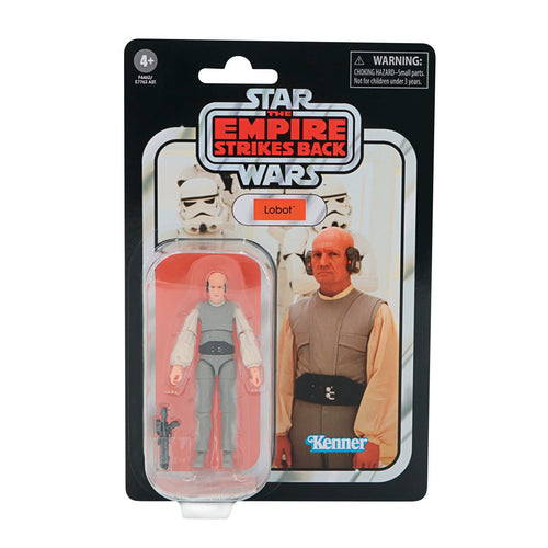DAMAGED PACKAGING - Hasbro STAR WARS - The Vintage Collection - 2021 Wave 9 - Lobot (The Empire Strikes Back) figure - VC 223 - SUB-STANDARD GRADE