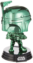 Load image into Gallery viewer, FUNKO POP! - Star Wars - BOBA FETT (Green Chrome) pop! vinyl figure #297 - SDCC 2019 Summer Convention Exclusive