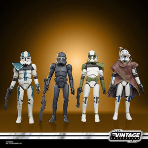 AVAILABILITY LIMITED - Hasbro STAR WARS - The Vintage Collection - Bad Batch Special 4-Pack 3.75 figure set - STANDARD GRADE