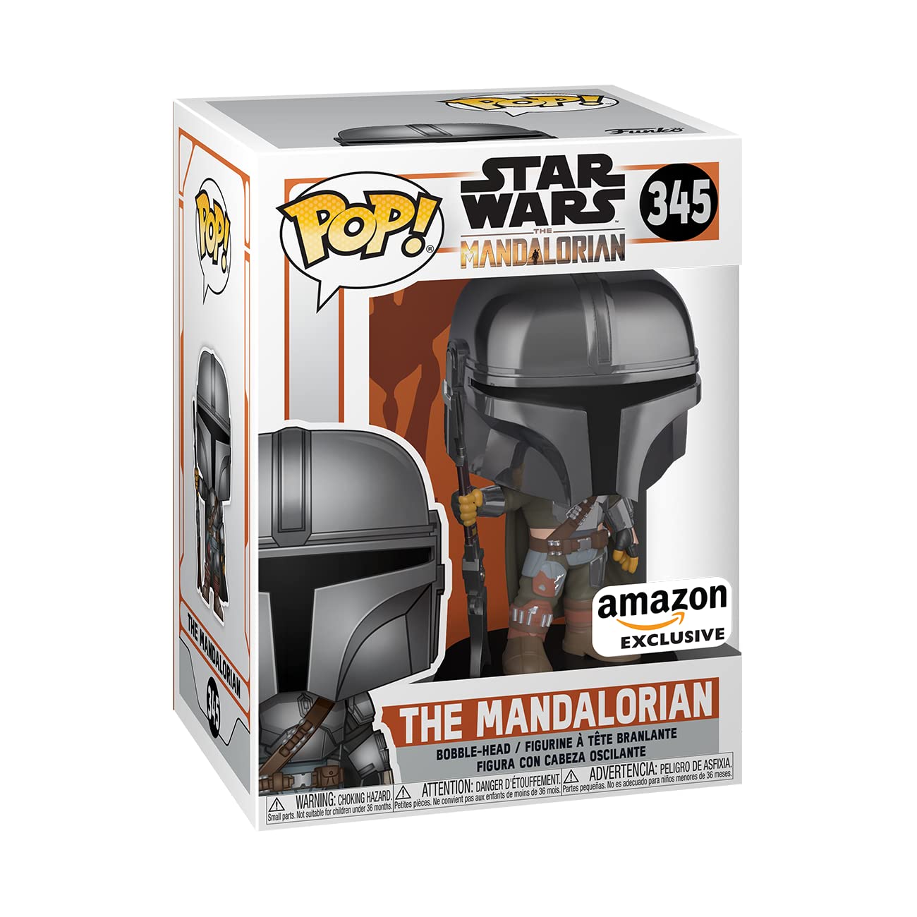 FUNKO POP! - Star Wars: The Mandalorian - THE MANDALORIAN - CHROME