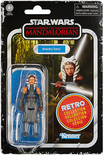 DAMAGED PACKAGING - Hasbro STAR WARS - The Retro Collection Wave 4 - AHSOKA TANO figure - SUB-STANDARD GRADE