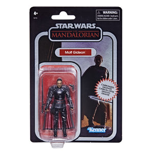 Hasbro STAR WARS - The Vintage Collection 3.75 The Mandalorian CARBONIZED Collection - Moff Gideon figure - STANDARD GRADE