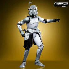 Load image into Gallery viewer, AVAILABILITY LIMITED - Hasbro STAR WARS - The Vintage Collection - 2020 S3 Wave 1 - Clone Commander Wolffe (Clone Wars) figure VC 168 - STANDARD GRADE with PROTECTIVE CASE