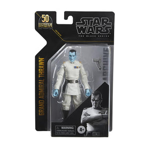 Hasbro STAR WARS - The Black Series Archive Collection 6" - LUCASFILM 50th Anniversary - Wave 3 - 4 x Figure Set - Cody, Thrawn, Han Solo Hoth, Luke Skywalker Hoth - STANDARD GRADE