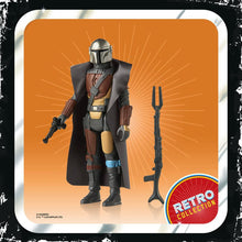 Load image into Gallery viewer, Hasbro STAR WARS - The Retro Collection Wave 3 - THE MANDALORIAN figure - STANDARD GRADE