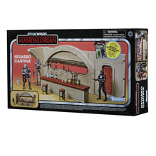 Load image into Gallery viewer, Hasbro STAR WARS - The Vintage Collection - NEVARRO CANTINA playset with Death Trooper - VC-220(The Mandalorian) - STANDARD GRADE