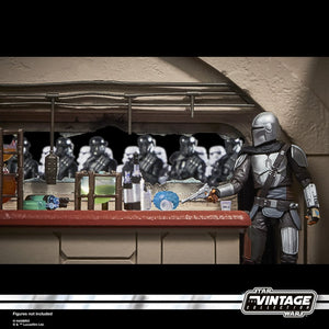 Hasbro STAR WARS - The Vintage Collection - NEVARRO CANTINA playset with Death Trooper - VC-220(The Mandalorian) - STANDARD GRADE