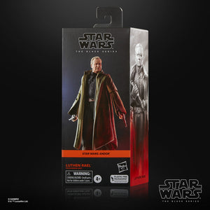 Hasbro STAR WARS - The Black Series 6" PLASTIC FREE PACKAGING - WAVE 10 - LUTHEN RAEL (Andor) figure 06 - STANDARD GRADE