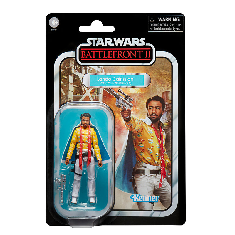 Hasbro STAR WARS - The Vintage Collection - Gaming Greats - Lando Calrissian (Star Wars Battlefront II) Figure - VC-238 - STANDARD GRADE
