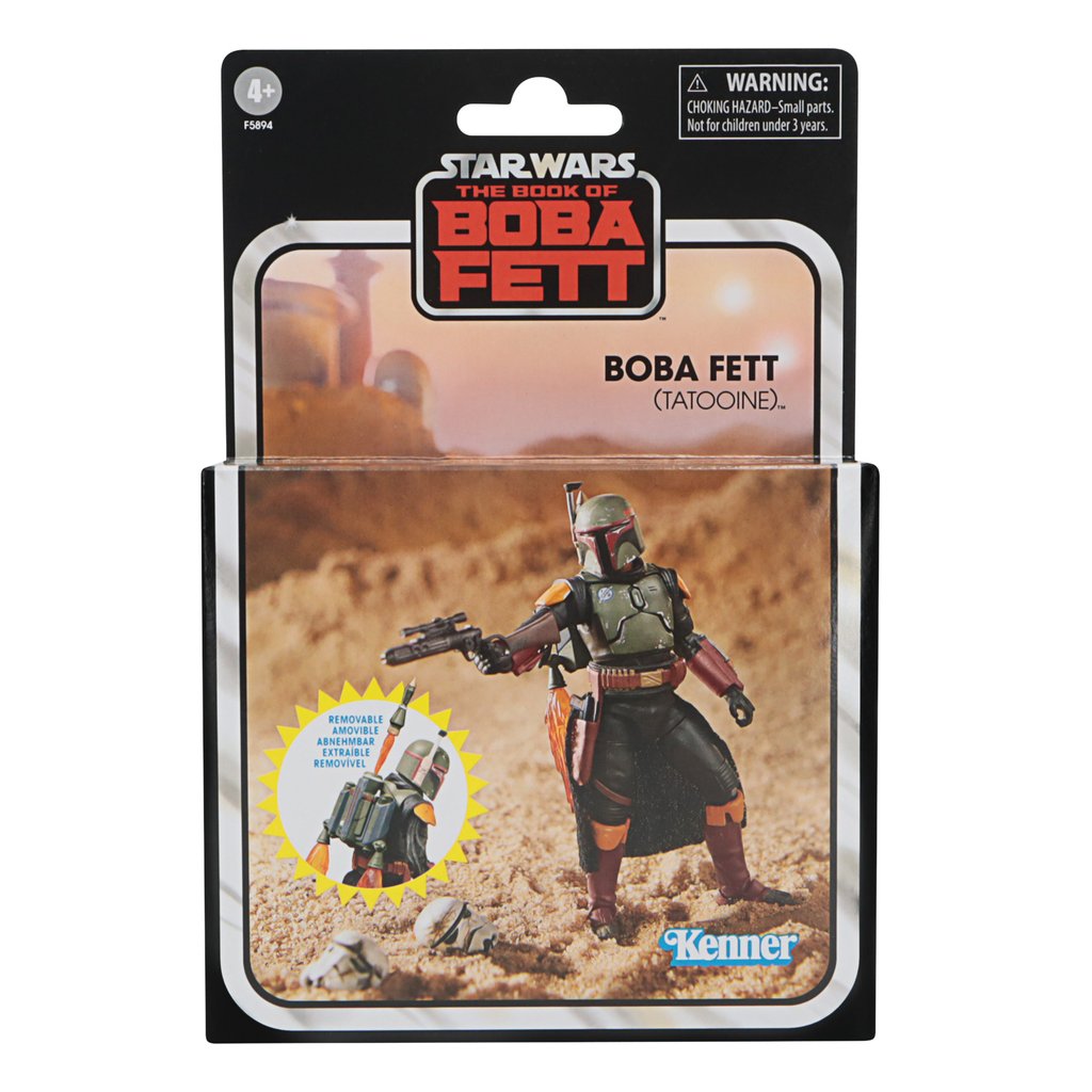 Hasbro STAR WARS - The Vintage Collection - Tatooine Boba Fett (Book of Boba Fett) Deluxe 3.75