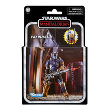 Load image into Gallery viewer, Hasbro STAR WARS - The Vintage Collection - Paz Vizsla (The Mandalorian) Deluxe 3.75&quot; WORLD-BUILDING SET - STANDARD GRADE