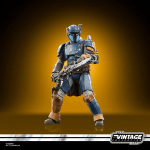 Hasbro STAR WARS - The Vintage Collection - Paz Vizsla (The Mandalorian) Deluxe 3.75" WORLD-BUILDING SET - STANDARD GRADE