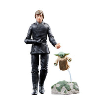 Load image into Gallery viewer, Hasbro STAR WARS - The Black Series 6&quot; PLASTIC FREE PACKAGING - Luke Skywalker &amp; Grogu (Book of Boba Fett) Deluxe Figure 03 - STANDARD GRADE