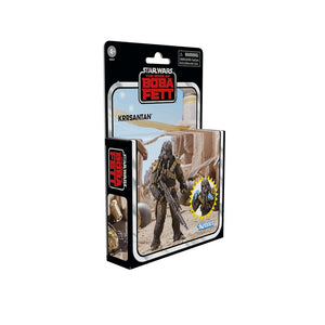 Hasbro STAR WARS - The Vintage Collection - KRRSANTAN (The Book of Boba Fett) Deluxe 3.75" WORLD-BUILDING SET - STANDARD GRADE