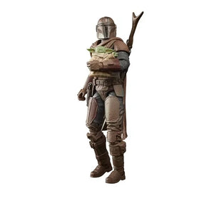 Hasbro STAR WARS - The Black Series 6" - The Mandalorian & Grogu (Arvala 7) Action Figure Build Up Pack - STANDARD GRADE