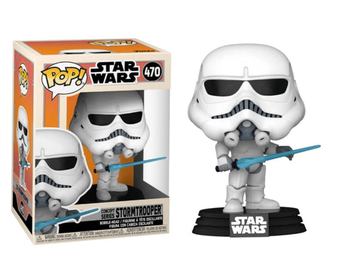 FUNKO POP! - Star Wars: RALPH MCQUARRIE CONCEPT SERIES - STORMTROOPER pop! vinyl figure #470