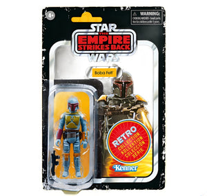 AVAILABILITY LIMITED - Hasbro STAR WARS - The Retro Collection - Special Bounty Hunters 3.75" - BOBA FETT (EMPIRE STRIKES BACK) - STANDARD GRADE