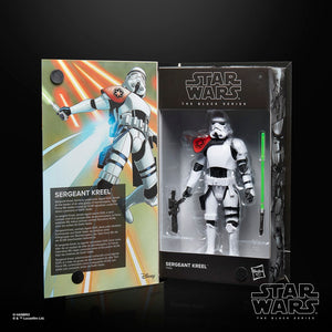 Hasbro STAR WARS - The Black Series 6" - Sergeant Kreel (Comic) Collectible Figure - STANDARD GRADE