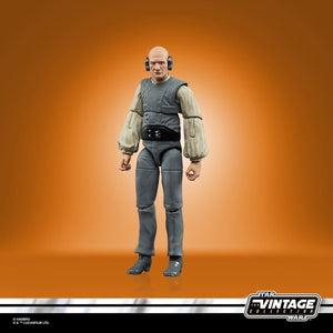 DAMAGED PACKAGING - Hasbro STAR WARS - The Vintage Collection - 2021 Wave 9 - Lobot (The Empire Strikes Back) figure - VC 223 - SUB-STANDARD CONDITION