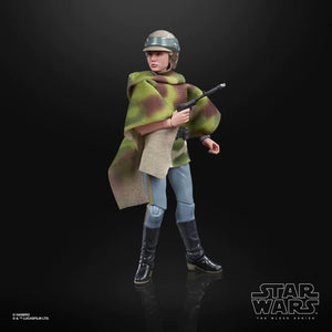 DAMAGED PACKAGING - Hasbro STAR WARS - The Black Series 6" NEW PACKAGING - WAVE 2 - Princess Leia Organa (Endor) figure 03 - SUB-STANDARD GRADE