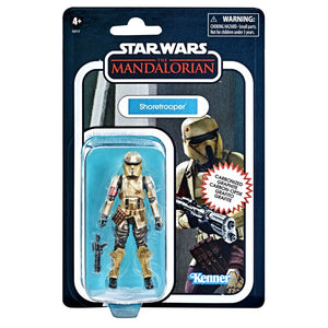 Hasbro STAR WARS - The Vintage Collection 3.75 The Mandalorian CARBONIZED Collection - Shoretrooper figure - STANDARD GRADE