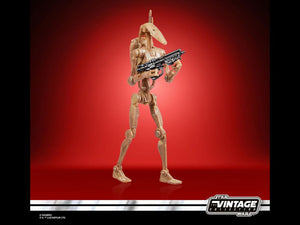 Hasbro STAR WARS - The Vintage Collection - Greatest Hits 2021 Wave 5 - Battle Droid (The Phantom Menace) Figure REISSUE VC 78 - STANDARD GRADE