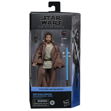 Load image into Gallery viewer, Hasbro STAR WARS - The Black Series 6&quot; NEW PACKAGING - WAVE 8 - Obi-Wan Kenobi (Wandering Jedi)(Obi-Wan Kenobi) figure 01 - STANDARD GRADE