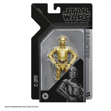 Load image into Gallery viewer, Hasbro STAR WARS - The Black Series Archive Collection 6&quot; - Wave 6 - C-3PO (A New Hope) - STANDARD GRADE