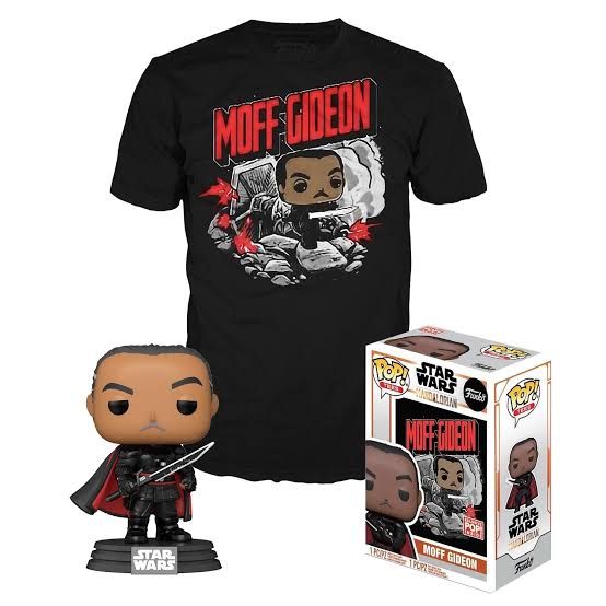 Pop Tees! Moff Gideon Funko Pop Exclusivo + Camiseta XL