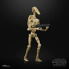 Load image into Gallery viewer, Hasbro STAR WARS - The Black Series 6&quot; - LUCASFILM 50th Anniversary - Battle Droid (The Phantom Menace) Exclusive action figure - STANDARD GRADE