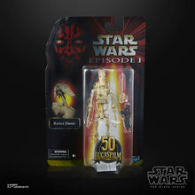 Load image into Gallery viewer, Hasbro STAR WARS - The Black Series 6&quot; - LUCASFILM 50th Anniversary - Battle Droid (The Phantom Menace) Exclusive action figure - STANDARD GRADE