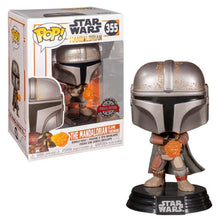 Load image into Gallery viewer, FUNKO POP! - Star Wars: The Mandalorian - THE MANDALORIAN (Flame throwing) - SPECIAL EDITION pop! vinyl figure #355